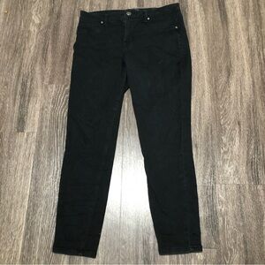 1822 Denim Black Skinny Jeans | Classic Stretch Denim | Size 10